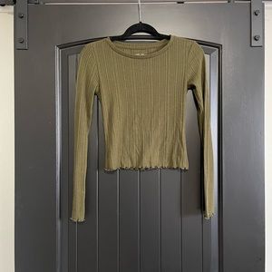 AERO long sleeve crop shirt